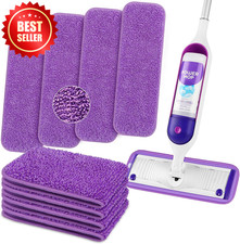 8 Pack Microfiber Mop Pads Reusable Washable Refills for 13-15" Spray US