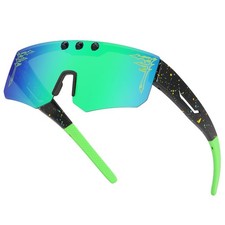 Polarized Fit Over Glasses Sunglasses 100 UV400 Protection for Men , Wrap Ar...