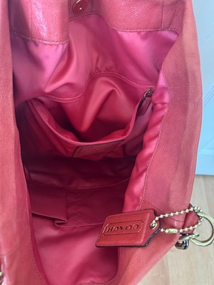 Vintage COACH leather handbag MODEL NOG0920-14214 PINK | eBay
