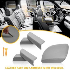 Gray Armrest Center Console Door Panel Lid Pad Leather For 2009-2015 Honda Pilot Gray Armrest Center Console Door Panel Lid Pad Leather For 2009-2015 Honda Pilot