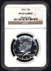 1964 NGC PR67 CAMEO 90% SILVER KENNEDY HALF DOLLAR ~ FABULOUS ~ FREE SHIPPING