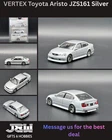 Tarmac Works VERTEX Toyota Aristo JZS161 Silver (Lexus GS Body) Global64 1/64