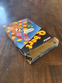 Q bert (Nintendo Entertainment System 1989) NES Complete CIB with Manual Tested 