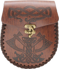 Medieval Leather Pouch Renaissance Coin Pouch Nordic Vintage Belt Pouch Renaissa