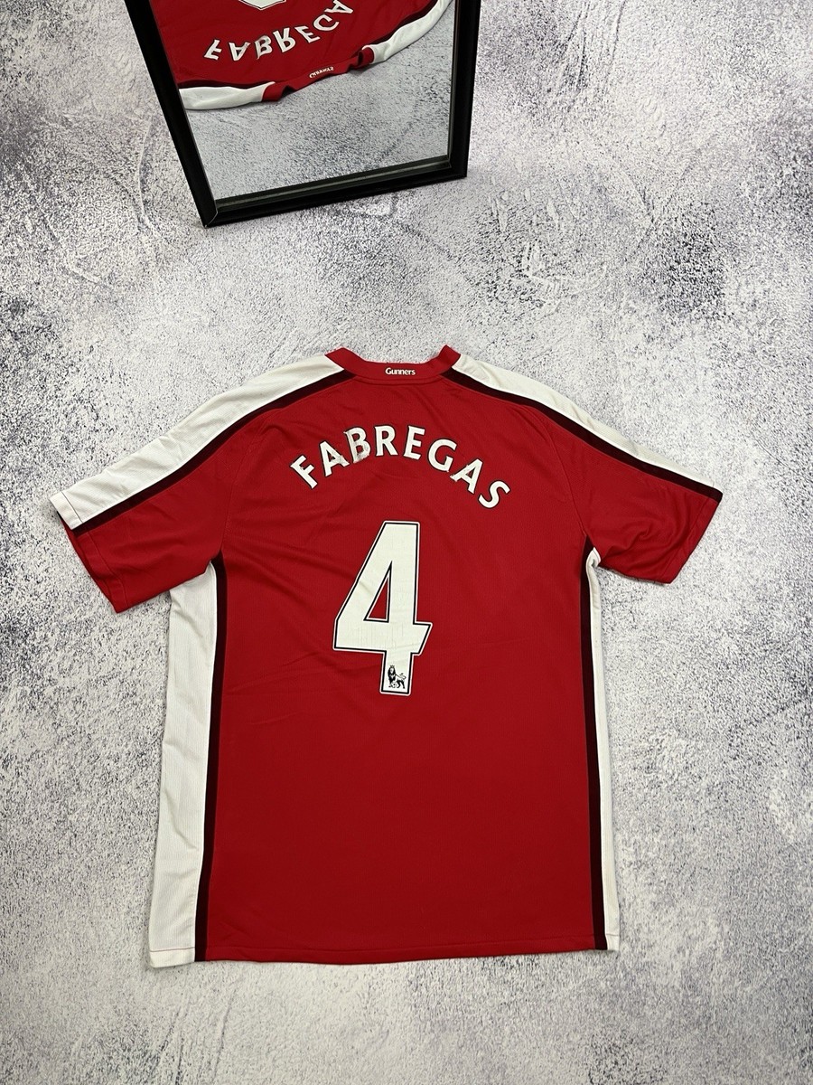 Nike Arsenal 2008/09 #4 Cecs Fabregas Soccer Jersey Football
