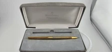 S.T. Dupont Classic Vermeil Silver 925 Guilded Red Clip Ballpoint Pen VGUC 