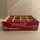 Vintage Enjoy Coca-Cola Wood Crate 12 Bottle Marshall Minn Bottler Made in USA