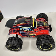 Maisto Tech R/C Off-Road Bad Buggy Red RARE 1:10 Scale - PARTS CAR ONLY