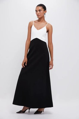 NWT Tuckernuck Pomander Place Black Lorelai Maxi Gown Dress-S | eBay