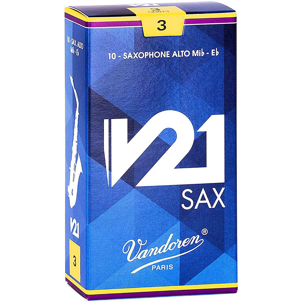 Vandoren V21 Alto Saxophone Reeds 3 7790₽