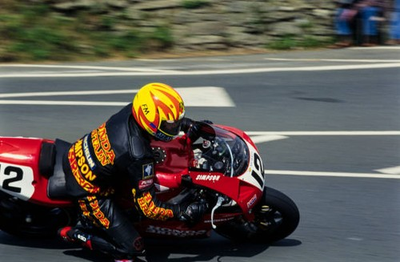 #ad Ian Simpson Honda Britain 750 Isle of Man TT at Snaefell Mountain Old Photo 1 AU $9.00