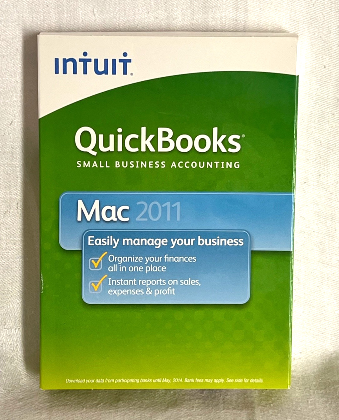 Intuit quickbooks small business accounting 2011 for mac installation software