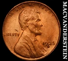 1935-D Lincoln Wheat Cent- Choice Gem Brilliant Uncirculated Luster #i8750