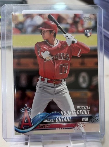 2018 Topps Update Baseball Shohei Ohtani Los Angeles Angels Rookie Card #US285