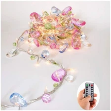 Battery Operated Indoor House String Lights Bohemia Style String With Colorful J