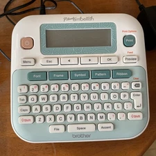 Brother P-Touch Embellish Ribbon & Tape Label Printer Machine New No Box w/cord