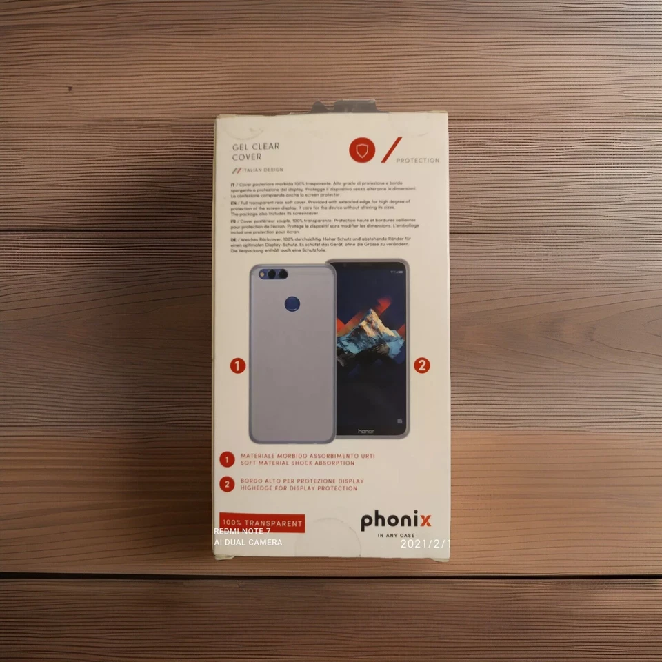 Cover Gel Phonix Smartphone Honor 7X - Immagine 2 di 2