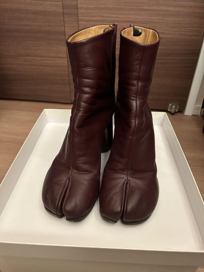 Maison Margiela ’Tabi’ boots 36size Maison Margiela Tabi 30mm Ankle Boots | Black | FARFETCH