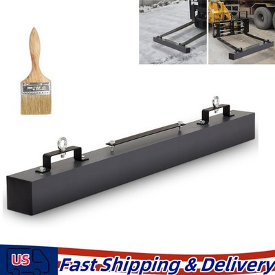 Hanging Magnetic Sweeper Pickup Tool, 48 Inch Magnetic Nail Sweeper for Pick Up