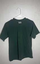 Pro Club Men's M Green Heavyweight Solid Short Sleeve Crew Neck T-Shirt