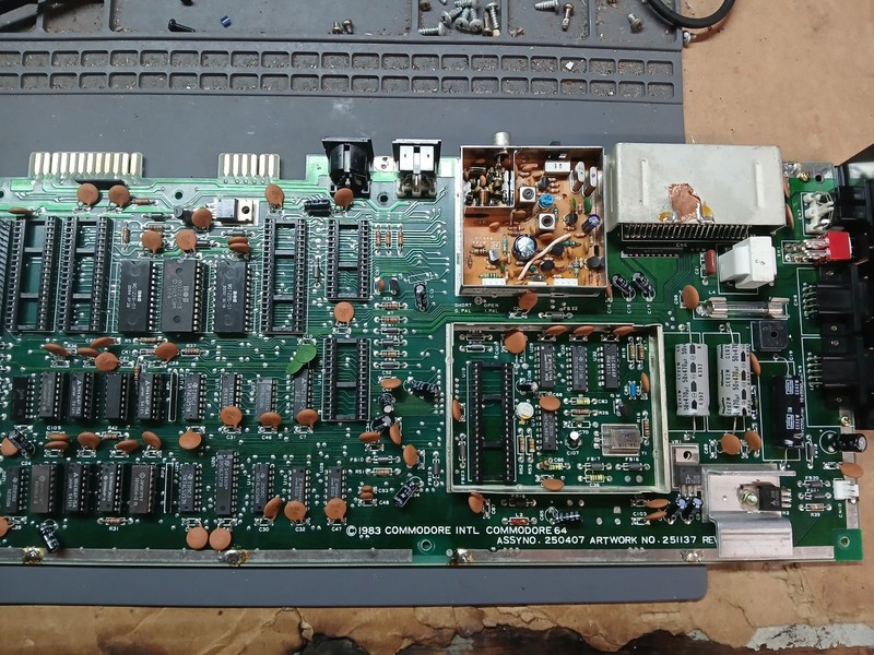 COMMODORE 250407 MAINBOARD | REFURBISHED | US SELLER | NEW RAM | NTSC