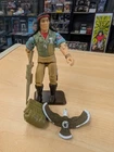 GI Joe Spirit Iron-Knife Tracker 1984 w Freedom Eagle, Back Pack, Broken