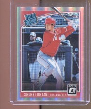 2018 Shohei Ohtani Optic Batting Holo #56 RC Rookie LA Dodgers
