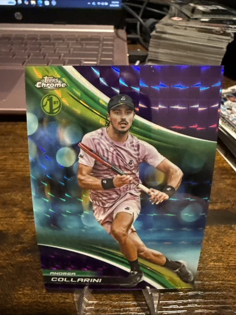 Andrea Collarini 2025 Topps Chrome #270 Purple Geometric Refractor /10
