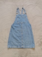 Vintage Moto By Topshop Denim Dunagree Short Dress UK 10 Great Condition