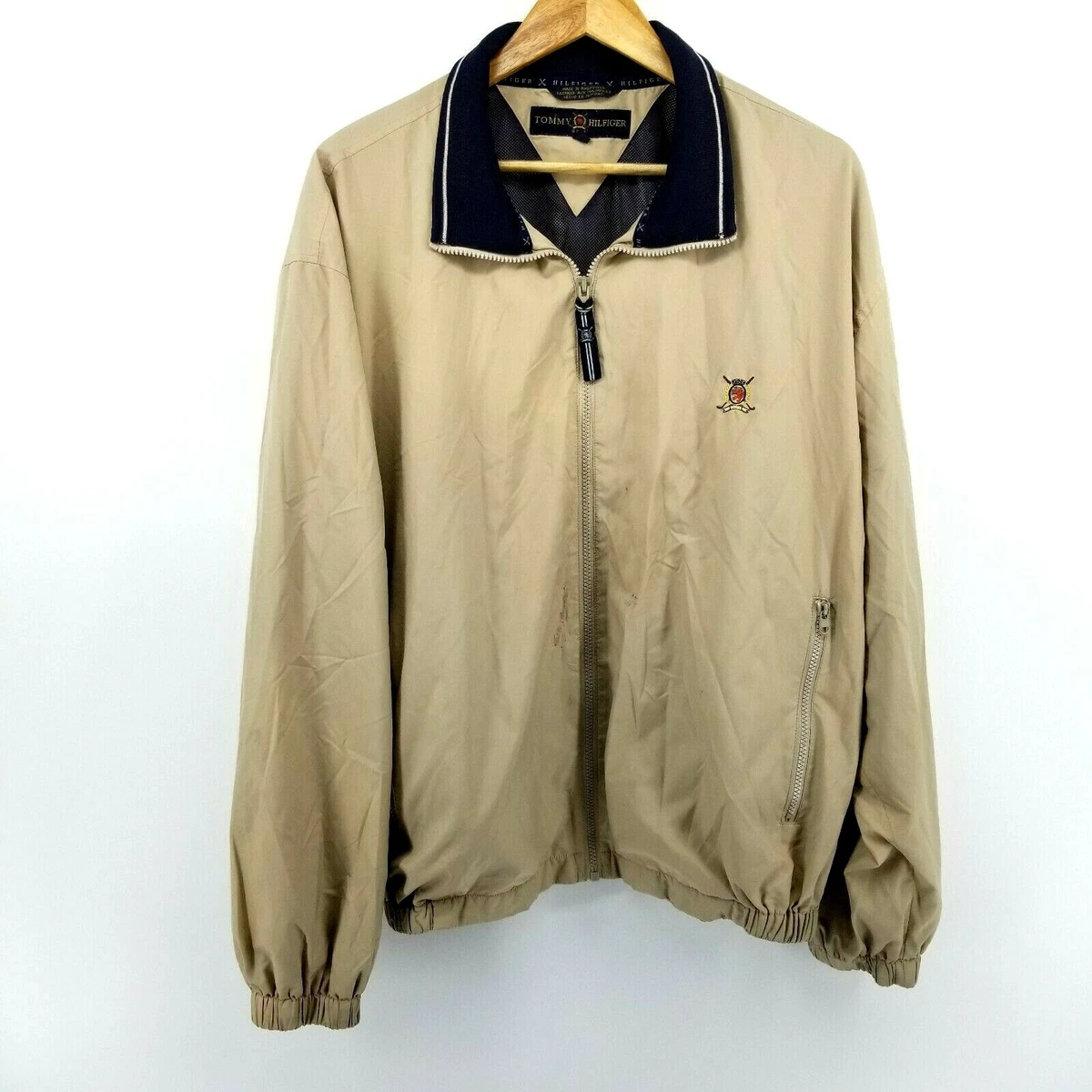 Tommy hilfiger beige jacket cheap