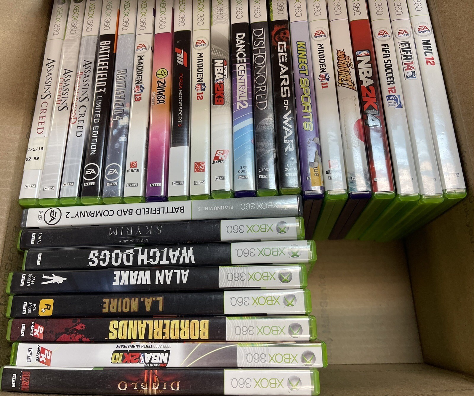 Xbox 360 INSTANT COLLECTION/RESELL LOT! 28 Games Popular! Lot 7 eBay