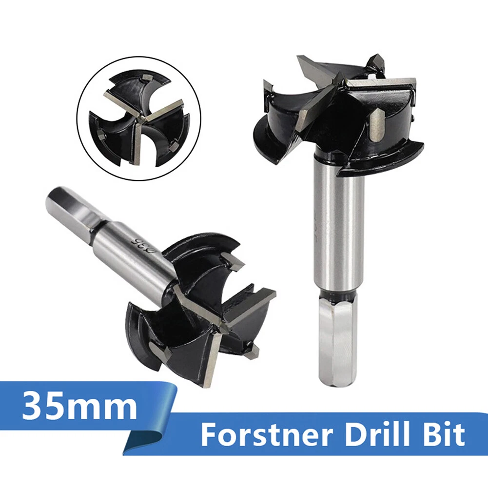 35mm Forstner Drill Bit Hinge Hole Boring Cutter Woodworking Hole Saw Wood Tools