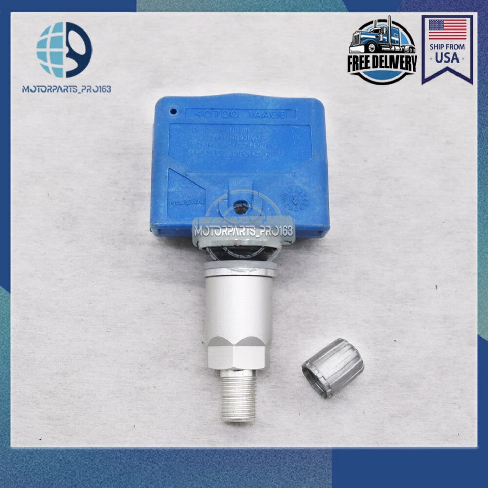 Sensor de presión de neumáticos 4 piezas TPMS 40700-1AA0C para Nissan Versa Quest Rogue Sentra Foto 4 de 4