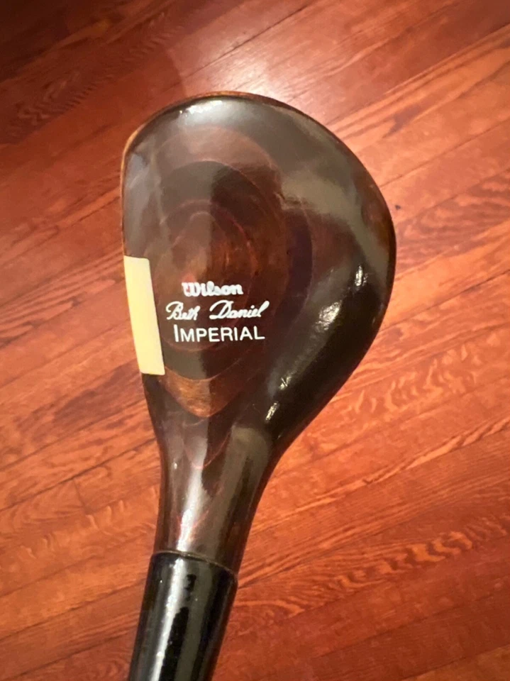 Cabeza de madera de calle Wilson Beth Daniel #3driver de colección, eje de acero para diestros Foto 2 de 4