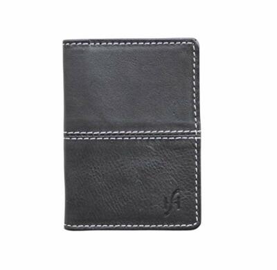 Starhide Unisex RFID-Blockierung minimalistisch kleiner Leder-Kreditkartenhalter 