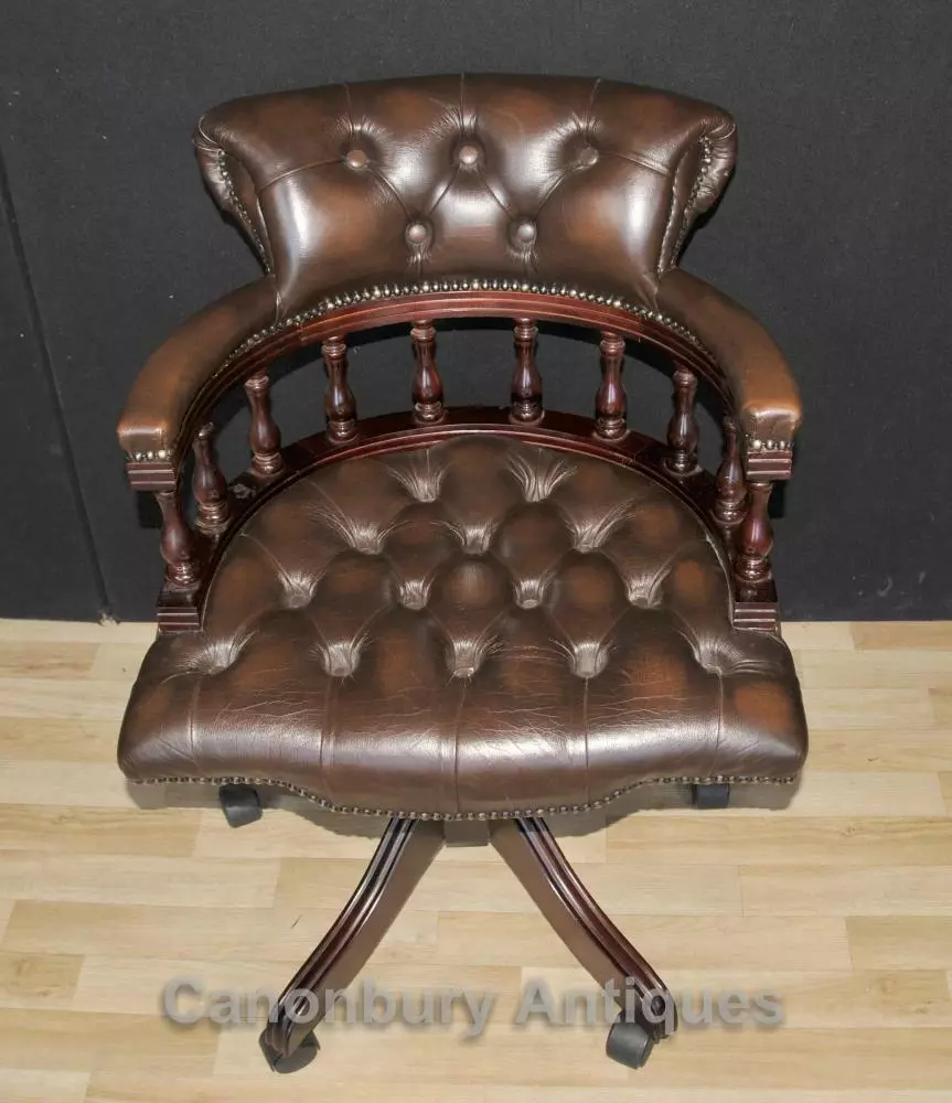 Victorian cheap captains chair