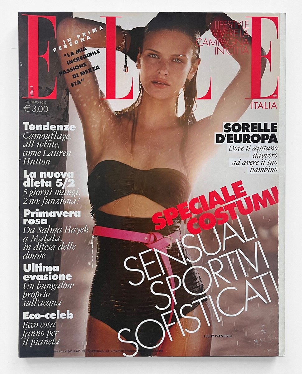 ELLE ITALIA Magazine Giugno 2013 - Fashion Lifestyle Beauty | eBay