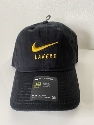 lakers nike cap
