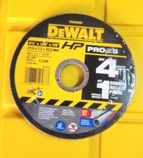 Dewalt DW8062B5 Metal Stainless High Performance Cut Off Wheel 4-1/2 5 Pack