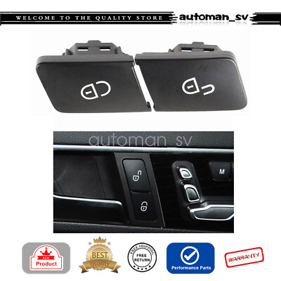 2049058402 New Front Left Door Lock Control Switch Button Cap For Benz C180 E300