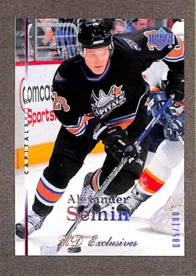 2007-08 Upper Deck UD Exclusives #193 Alexander Semin /100 | eBay