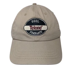 Telone Soil Fumigants Slideback Hat Tan OSFA Dow AgroSciences Legend