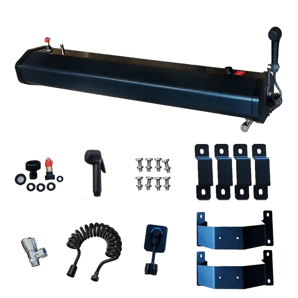 Tanque de almacenamiento de agua 20L techo coche camping ducha apto para Subaru XV 2018-2020 Foto 2 de 4