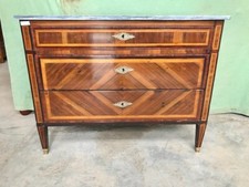 Cassettone Luigi XVI in Noce con Intarsi- Restaurato (in corso d'opera)_car 2099