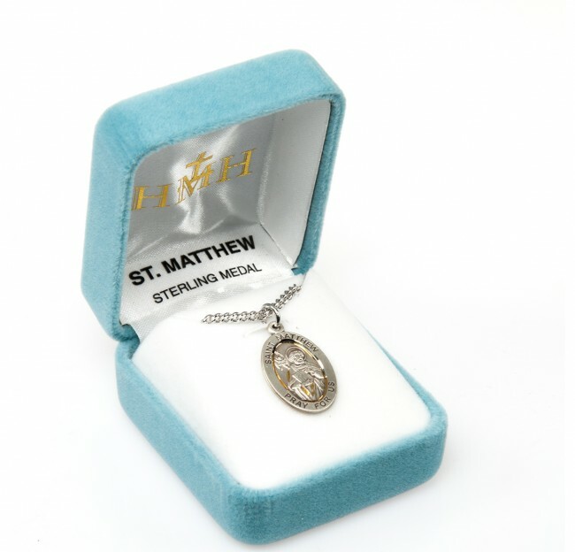 Matthew 24 Inch Sterling Silver Necklace
