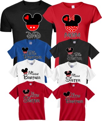 mom and dad disney shirts