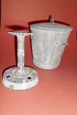 petite lessiveuse en zinc ancien jeu jouet poupée enfant old toy