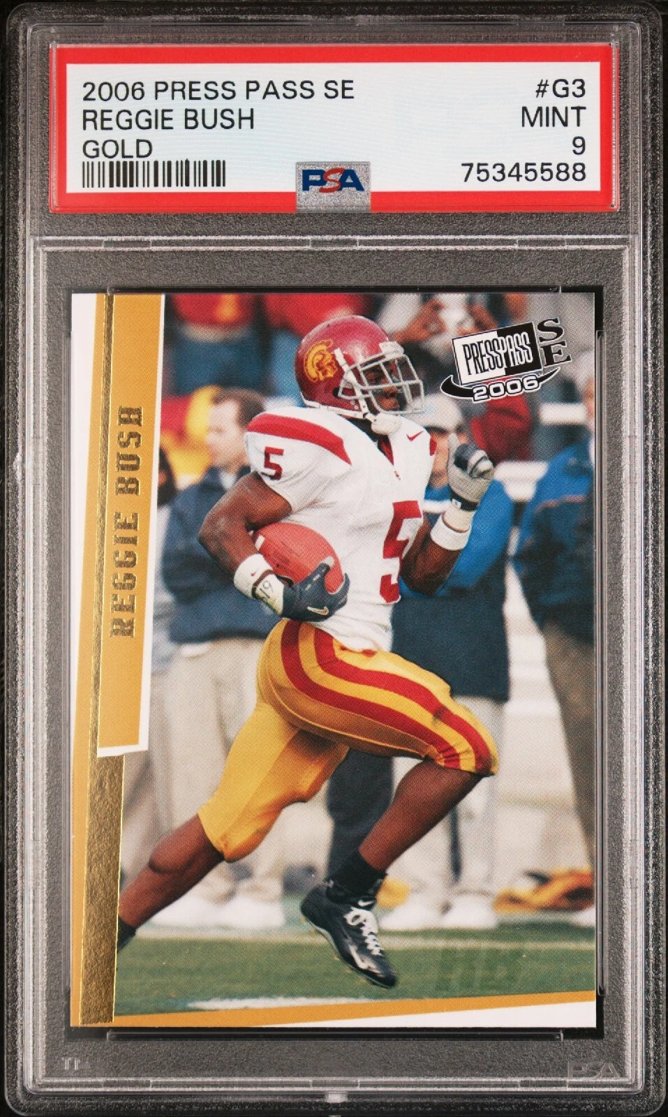 Reggie Bush Press Pass Se #G3 Gold