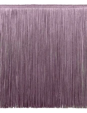 Chainette Fringe Trim 12 inch, Style# CF12, Color# D7 - Lilac Purple [5 Yards]