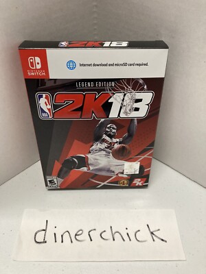 NBA 2K18: Legend Edition (Nintendo Switch, 2017) for sale online